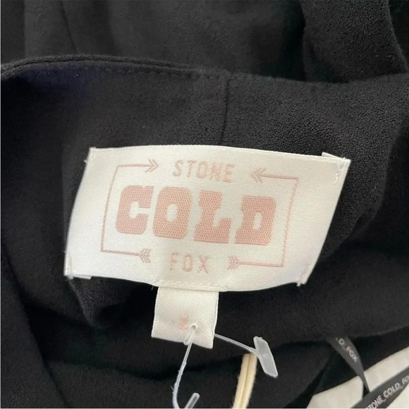 Stone Cold Fox black halter mini dress - Picture 6 of 10